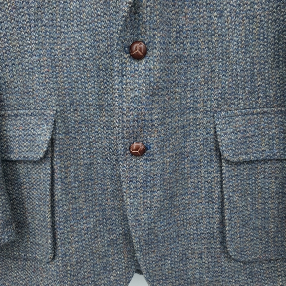 Pendleton Made in USA 100% Pure Virgin Wool 42 Long Blazer Jacket Men's - Picture 4 of 12